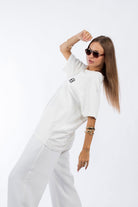 Christina's Storm-Cream Emblem T-shirt-T-Shirts-4-Milagron.com