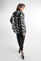 Christina's Storm-Leopard Wool Blazer-Ceket-2-Milagron.com