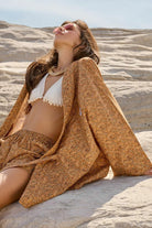 Christina's Storm-Orange Paisley Limited Edition Shorts-Şort-1-Milagron.com