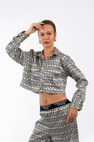 Christina's Storm-Stylish Goddess Crop Shirt-Gömlek-1-Milagron.com