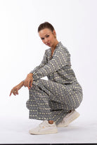 Christina's Storm-Stylish Goddess Long Set-Alt - Üst Takım-3-Milagron.com