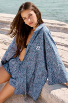 Christina's Storm-Turquoise Paisley Limited Edition Kimono-Kimono-1-Milagron.com