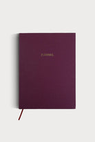 Clavist-Journal - A5 Mor Keten Cilt Bezli Çizgisiz Düz Defter-Ajanda-1-Milagron.com