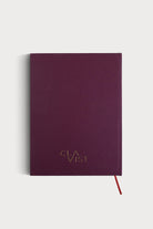 Clavist-Journal - A5 Mor Keten Cilt Bezli Çizgisiz Düz Defter-Ajanda-2-Milagron.com
