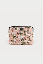 Clavist-Lily Coral Laptop Case 13"&14"- Zambak Desenli Laptop & Macbook & Ipad Kılıfı-Laptop & Evrak Çantası-1-Milagron.com