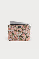 Clavist-Lily Coral Laptop Case 13"&14"- Zambak Desenli Laptop & Macbook & Ipad Kılıfı-Laptop & Evrak Çantası-4-Milagron.com