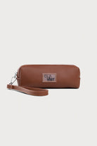 Clavist-Minimalist Kalem Ve Aksesuar Çantası Kahverengi-El Çantası-5-Milagron.com