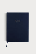 Clavist-Planner - A5 Lacivert Keten Cilt Bezli Tarihsiz Haftalık Ajanda/süresiz Haftalık Planlayıcı-Ajanda-1-Milagron.com