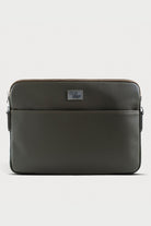 Clavist-Vegan Deri Portföy Çanta Haki-Laptop & Evrak Çantası-1-Milagron.com