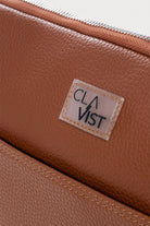 Clavist-Vegan Deri Portföy Çanta Kahverengi-Laptop & Evrak Çantası-4-Milagron.com
