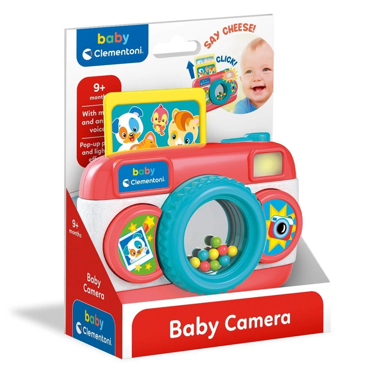 17461 Baby Clementoni - Bebek Kamerası +9 Ay