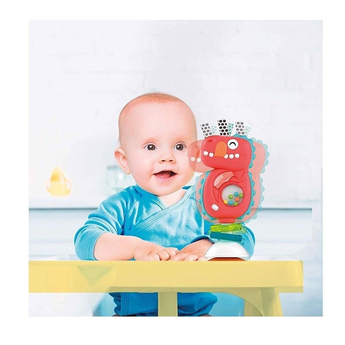 17330 Baby Clementoni - İNteraktif Dinozor Oyuncak +6 Ay