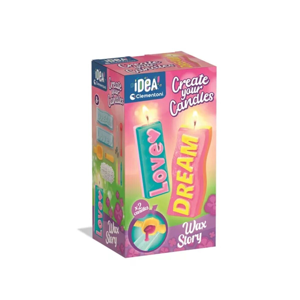 18353 Idea Clemetoni - Yaratıcı Mumlar Ve Mesajları +7 Yaş