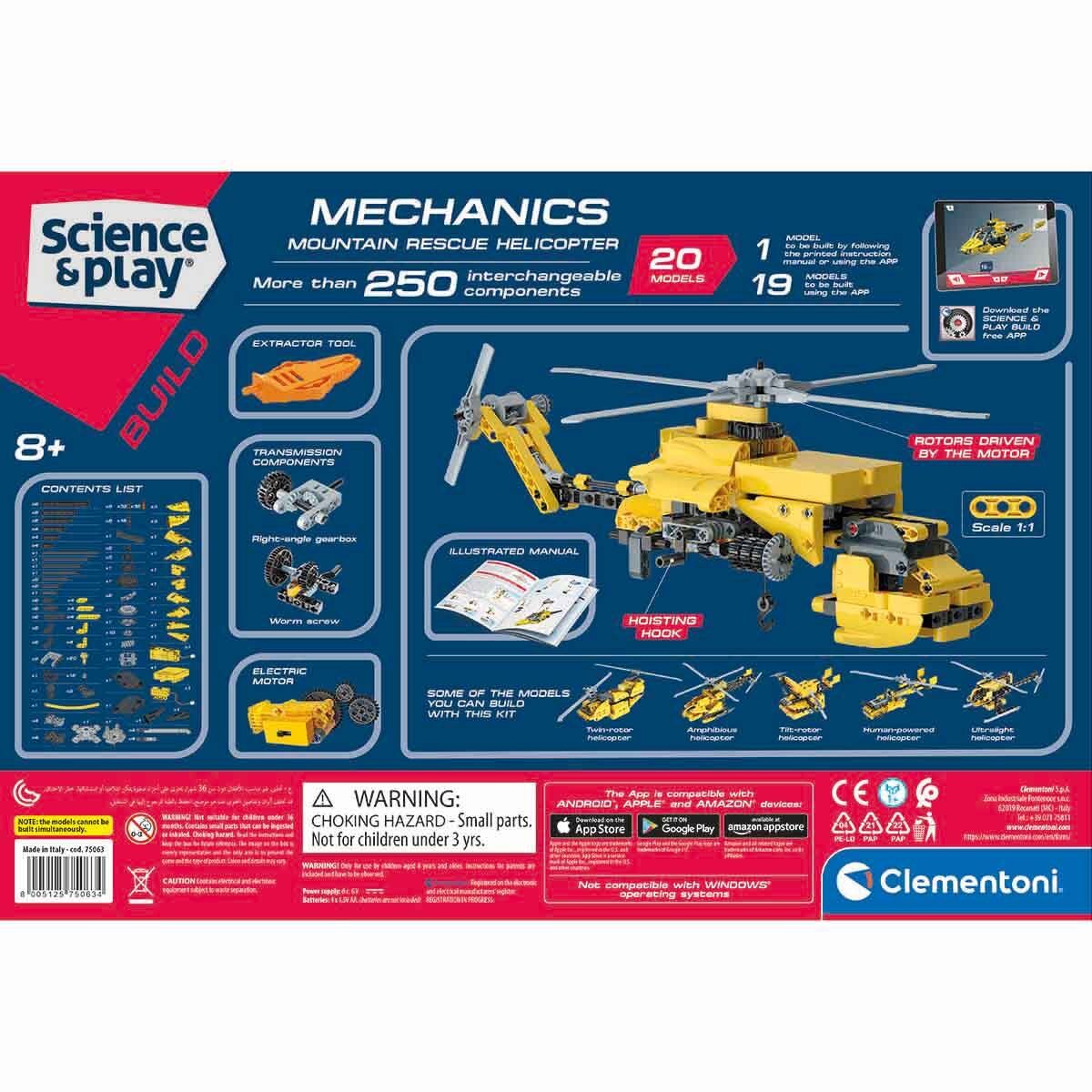 75063Tr Kurtarma Helikopteri - Mekanik Laboratuarı +8 Yaş