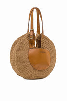 Clentti-Turn Bag Tan / Hasır Taba Çanta-Omuz Çantası-2-Milagron.com