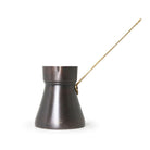 Coho Objet-Antique Bakır Türk Kahve Cezvesi Döküm İşleme Kulp L-Cezve-1-Milagron.com
