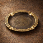  Brazen Antique İŞlemeli Döküm Puro Küllüğü