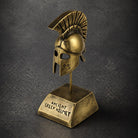  Brazen Dekoratif El Yapımı Pirinç Corinthian Helmet