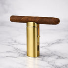  Brazen Standlı Çift Torch Brass Puro Çakmağı