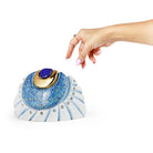 Coho Objet-Coho Art Bereket Altın Gözlü Seramik Masaüstü El Yapımı Dekortif Heykel-Heykel-6-Milagron.com