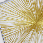 Coho Objet-Coho Art "Hüzme" Sanatsal Tablo Yaldız & Beyaz Akrilik Uygulama-Tablo-2-Milagron.com