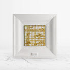 Coho Objet-Coho Art "Kabul" Sanatsal Tablo Varak & Yaldız & Beyaz Akrilik Uygulama-Tablo-6-Milagron.com