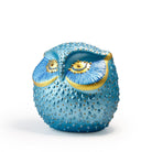 Coho Objet-Coho Art Tılsımlı Baykuş El Yapımı Sanatsal Dekoratif Obje Brilliant Blue-Biblo-1-Milagron.com
