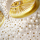 Coho Objet-Coho Art Tılsımlı Baykuş El Yapımı Sanatsal Dekoratif Obje Pearl White-Biblo-4-Milagron.com