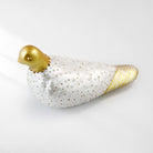 Coho Objet-Coho Art Yalnız Kumru El Yapımı Sanatsal Dekoratif Obje Pearl White-Biblo-5-Milagron.com