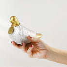 Coho Objet-Coho Art Yalnız Kumru El Yapımı Sanatsal Dekoratif Obje Pearl White-Biblo-6-Milagron.com