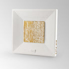 Coho Objet-Coho Art "Yol" Sanatsal Tablo Yaldız & Beyaz Akrilik Uygulama-Tablo-1-Milagron.com