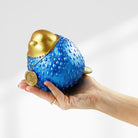 Coho Objet-Coho Art şişman Serçe El Yapımı Sanatsal Dekoratif Obje Brilliant Night Blue-Biblo-8-Milagron.com