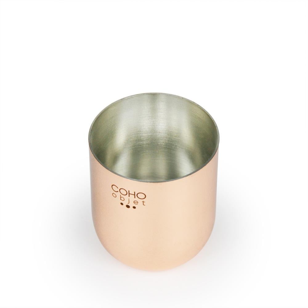 Coho Objet-Coho Artisan Bakır Mini Shot Bardağı-Artisan Serisi Bakır Cezveler-2-Milagron.com