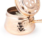 Coho Objet-Coho Artisan Dövme Bakır Tütsü Gezdirme Çanağı-Tütsülük-3-Milagron.com