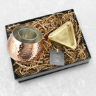 Coho Objet-Coho Box Artisan Bakır Ehl I Keyf & Brazen Döküm Prinç Küllük Hediye Seti-Küllük-1-Milagron.com