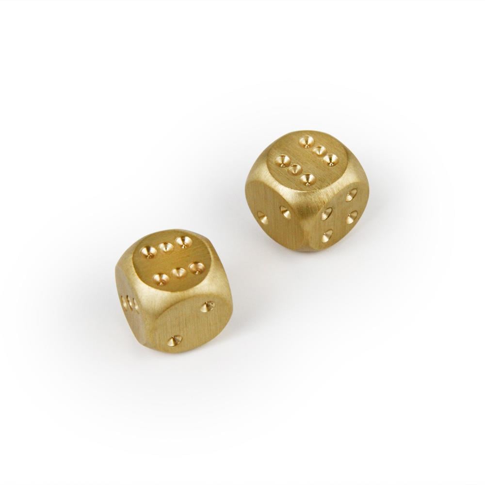 Coho Objet-Coho Brazen Dekoratif 2'li Mini şans Zarı-Dekoratif Objeler-2-Milagron.com