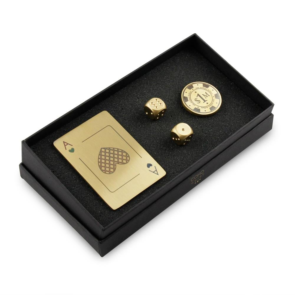 Coho Objet-Coho Brazen Dekoratif Casino şans Seti-Dekoratif Objeler-1-Milagron.com