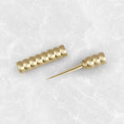 Coho Objet-Coho Brazen El Yapımı Pirinç Puro İğnesi-COHO Puro & Viski Aksesuarları-4-Milagron.com