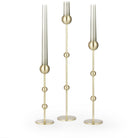 Coho Objet-Coho Brazen Society Uzun Prinç şamdan 3 Lü Set 20&28&35 Cm-Mumluk & Şamdan-1-Milagron.com