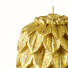 Coho Objet-Coho Lumina Altın Yaldız Kozalak Dekoratif Mum-Lumina Serisi Mumlar-2-Milagron.com