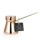 Coho Objet-Coho Lux Hatır Bakır Türk Kahvesi Cezvesi L-Artisan Serisi Bakır Cezveler-3-Milagron.com