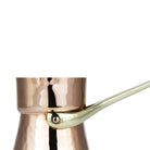 Coho Objet-Coho Lux Hatır Dövme Bakır Türk Kahvesi Cezvesi S-Artisan Serisi Bakır Cezveler-6-Milagron.com