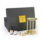 Coho Objet-Coho Lux Pirinç Aromaterapi Buhurdanlık & Mumluk Seti-Buhurdanlık-3-Milagron.com