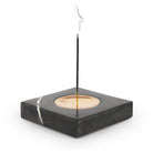 Coho Objet-Coho Magma Carre Bakır Kaseli Mermer Tütsü Tabağı-Tütsülük-1-Milagron.com