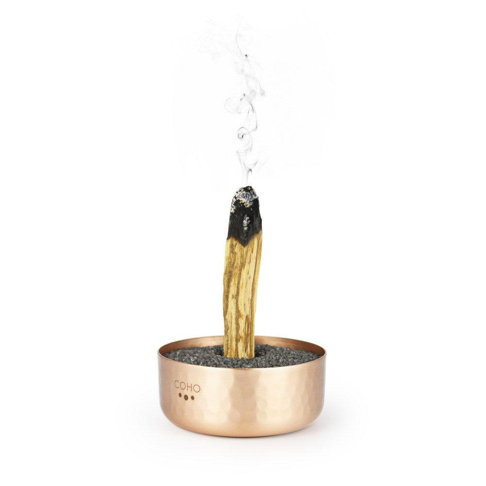 Coho Objet-Coho Matte Meditation Bakır Kumlu Tütsülük-Meditation Serisi Bakır Tütsülükler-2-Milagron.com