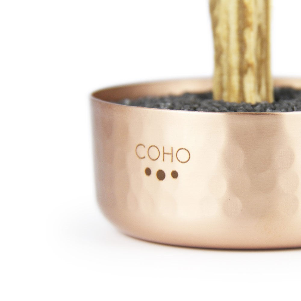 Coho Objet-Coho Matte Meditation Bakır Kumlu Tütsülük-Meditation Serisi Bakır Tütsülükler-4-Milagron.com