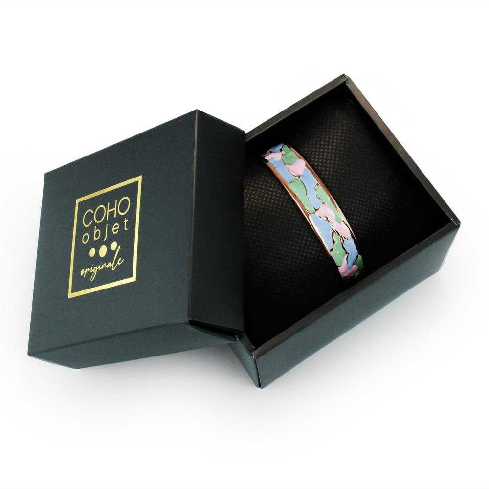 Coho Objet-Coho Mine El İşleme Clouds Renkli Bakır Bileklik-COHO Tılsım Takılar-2-Milagron.com