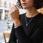 Coho Objet-Coho Mine El İşleme Sky Renkli Bakır Bileklik-COHO Tılsım Takılar-5-Milagron.com