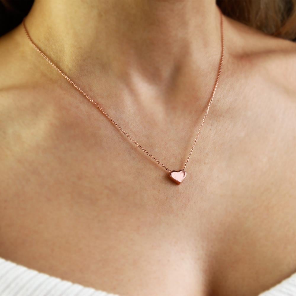 Coho Objet-Coho Silver Celestia El Yapımı Gümüş Kalp Kolye-COHO Silver Takılar-3-Milagron.com