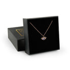 Coho Objet-Coho Silver Elysian&Lumina&Seraphic Eye El Yapımı Gümüş Nazar Kolye Seti-COHO Silver Takılar-4-Milagron.com